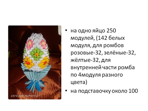 детские пасхальные поделки презентации