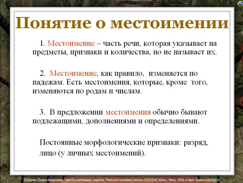 Урок Презентация Личные Местоимения 4 Класс Урок Презентация Личные Местоимения 4 Класс