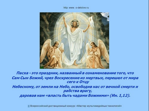 презентация на тему пасха в детском саду