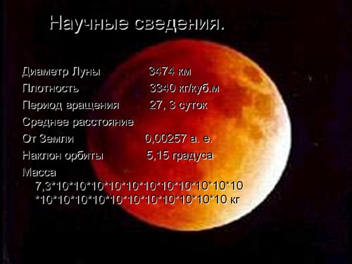 презентация путешествие на луну