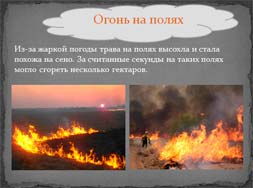 Классный час Огненное лето
