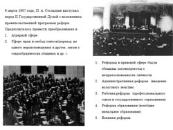 Классный час Реформы Столыпина
